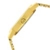 Sonata mens golden analog watch