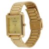 sonata mens golden watch 7053YM02