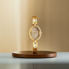 Sonata golden ladies watch